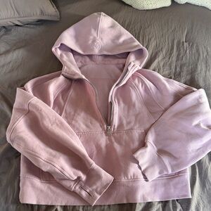 Lululemon Pink Half-Zip scuba